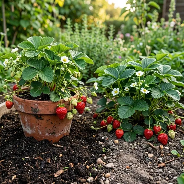 Welke grond kies je voor aardbeien?