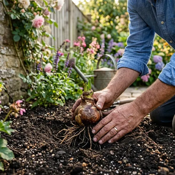 Wanneer je een amaryllisbol buiten kunt planten