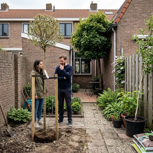 Hoe je een boom op stam mooi houdt