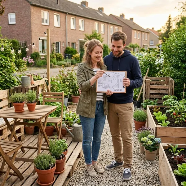 goedkoop een tuin aanleggen