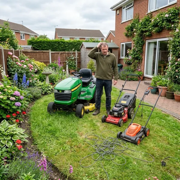 Grasmaaier kiezen per gazongrootte