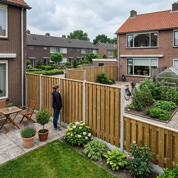 hoe hoog mag een schutting zijn