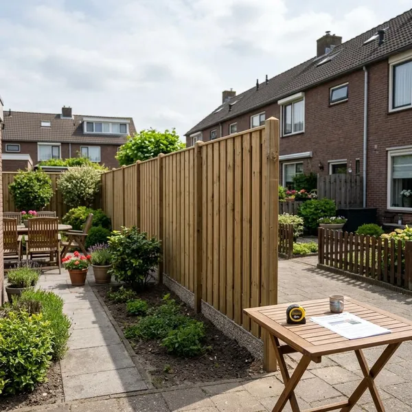 Zo check je de regels voor jouw schutting