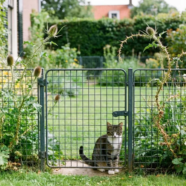 Wat katten uit je tuin houdt