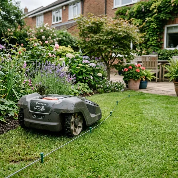hoe werkt een robot grasmaaier