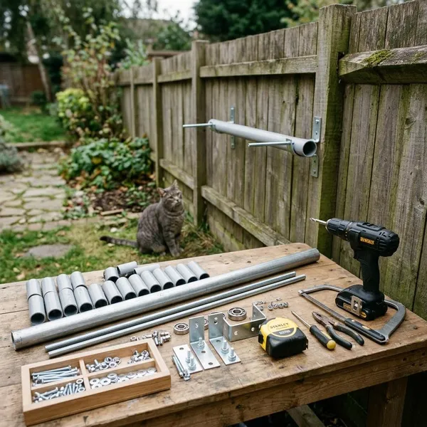 Kattenrollers voor je schutting zelf maken