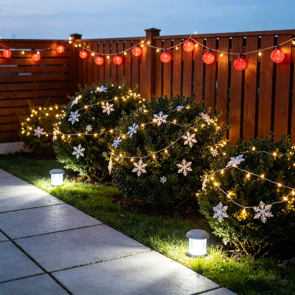 Waarom is kerstverlichting in de tuin zo populair?
