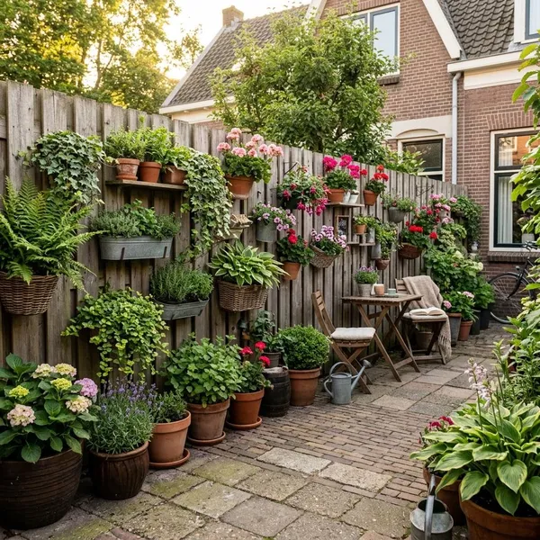 Planten kiezen voor aan de schutting