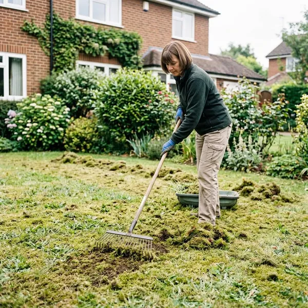 Wanneer potgrond of topdressing op het gazon