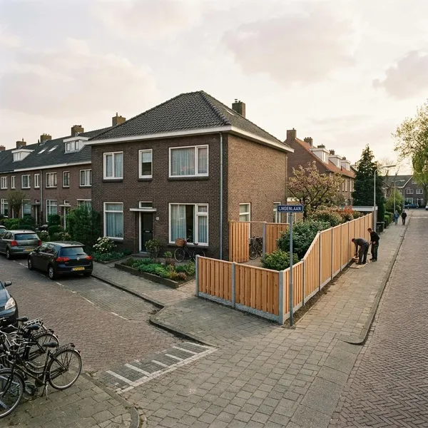Schutting plaatsen bij een hoekwoning de basisregels