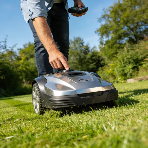 Wat is een robot grasmaaier zonder draad?