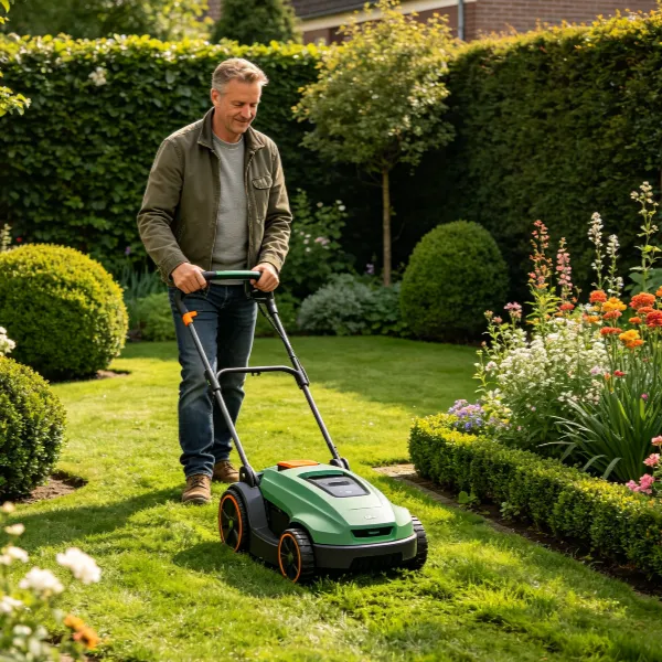 robotmaaier kleine tuin