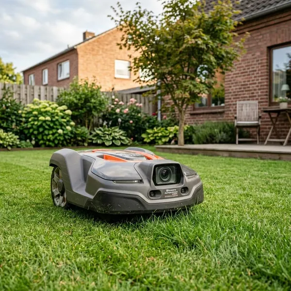 robotmaaier met camera