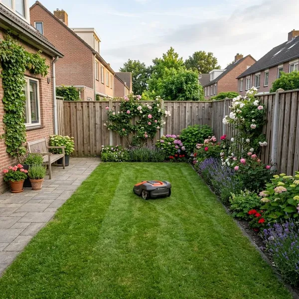 robotmaaier zonder draad kleine tuin