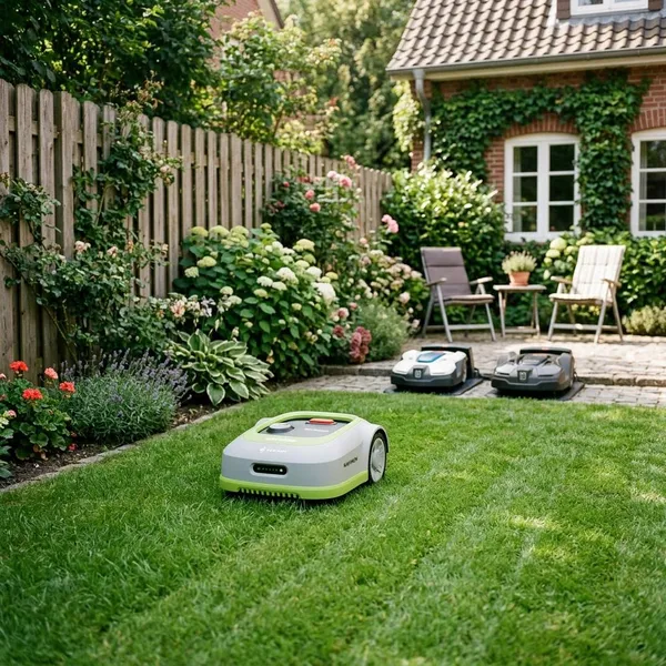 Waarom een draadloze robotmaaier goed werkt in een kleine tuin