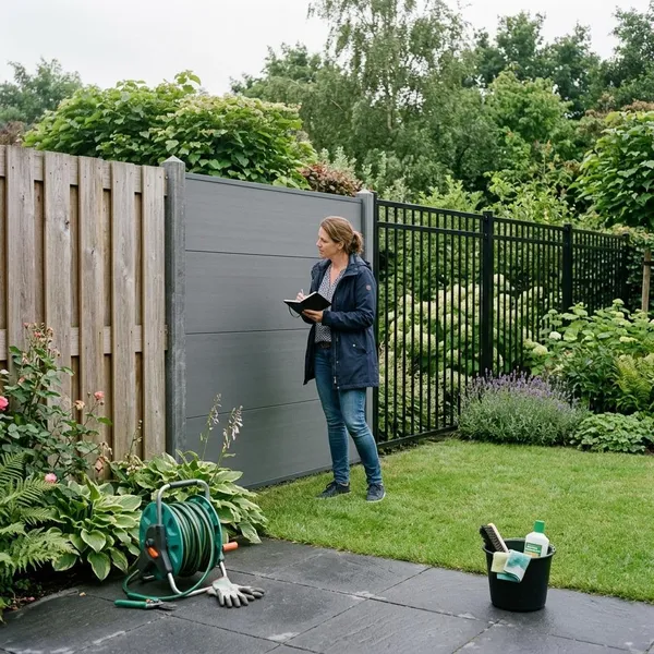 Schutting soorten vergelijken op gebruik