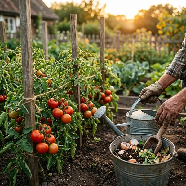 Tomatenmest zelf maken met keukenresten